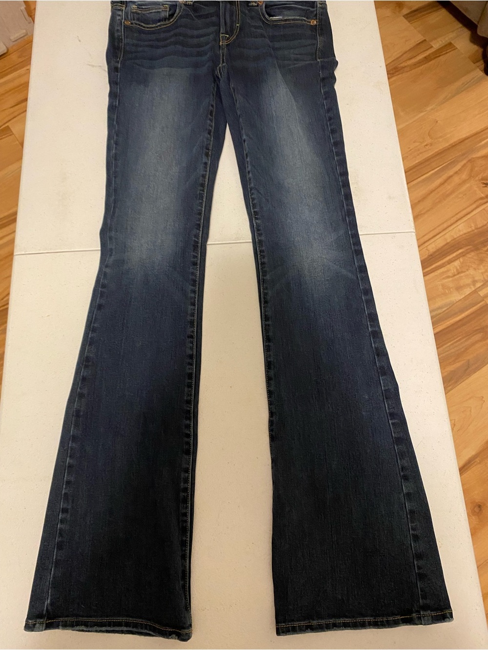 American Eagle Outfitters Dark Blue Flare Jeans